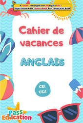 Anglais - Summer - Cahier de vacances gratuit : 2eme, 3eme Primaire - PDF à imprimer