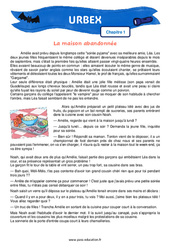 Urbex - Littérature : 6eme Primaire, 1ere Secondaire - PDF à imprimer