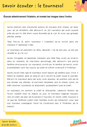 Le tournesol - Découvrir l'écrit : 3eme Maternelle - Cycle Fondamental - PDF à imprimer