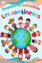 Les continents - Dossier d'activités : 3eme Maternelle - Cycle Fondamental - PDF à imprimer