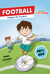 Cahier de vacances - Football - Coupe de France - Fichier d'activités : 2eme, 3eme Primaire - PDF à imprimer en libre téléchargement