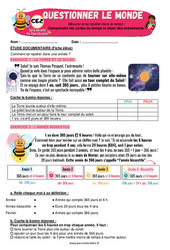 Comprendre les cycles du temps et situer les évènements - Exercices - Apis & ses amis : 3eme Primaire - PDF à imprimer