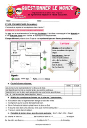 Se repérer et se déplacer de l’école au quartier - Exercices - Apis & ses amis : 2eme Primaire - PDF à imprimer