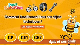 A quoi ça sert un objet technique ? - Vidéo pédagogique - Apis & ses amis : 1ere, 2eme, 3eme Primaire