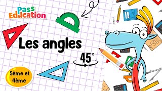 Les angles - Vidéo pédagogique : 1ere, 2eme Secondaire