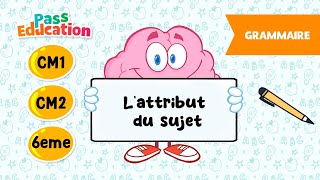 L'attribut du sujet - Vidéo pédagogique : 4eme, 5eme, 6eme Primaire