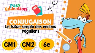 Le futur simple des verbes réguliers - Vidéo pédagogique : 4eme, 5eme, 6eme Primaire