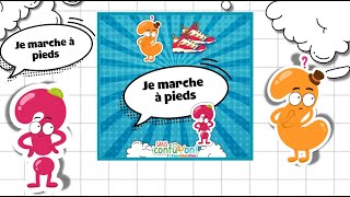 Je marche à pieds - Sans confusion : 3eme, 4eme, 5eme, 6eme Primaire, 1ere, 2eme, 3eme Secondaire