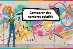 Cours et exercice : Comparer des nombres relatifs - Vidéo La Fée des Maths : 1ere, 2eme, 3eme Secondaire