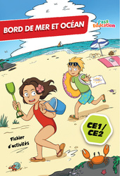 Cahier de vacances - A la plage - Fichier d'activités : 2eme, 3eme Primaire - PDF à imprimer en libre téléchargement