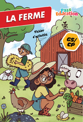 Cahier de vacances - La ferme pédagogique - Fichier d'activités : 3eme Maternelle, 1ere Primaire - PDF à imprimer en libre téléchargement