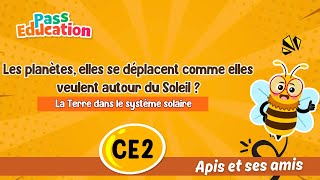 Vidéo Les planètes, elles se déplacent comme elles veulent autour du Soleil ? - Vidéo - Apis & ses amis : 3eme Primaire