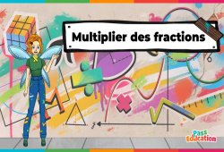 Jeux en ligne : Multiplier des fractions - Vidéo - La Fée des Maths : 1ere, 2eme, 3eme Secondaire