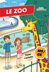 Le Zoo - Cahier de vacances : 2eme, 3eme Maternelle - Cycle Fondamental - PDF à imprimer