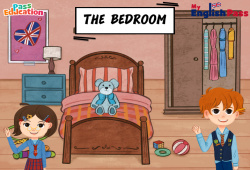 In the bedroom - Vocabulaire - Séquence complète - Apprends l'anglais avec Kelly and James : 3eme Maternelle, [Primaire] - Cycle 2 - PDF à imprimer