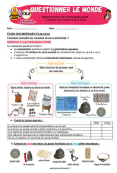 L’évolution de la société au fil du temps - Exercices - Apis & ses amis : 3eme Primaire - PDF à imprimer