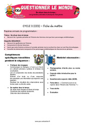 Les grandes périodes historiques françaises - Séquence + vidéo - Apis & ses amis : 3eme Primaire - PDF à imprimer