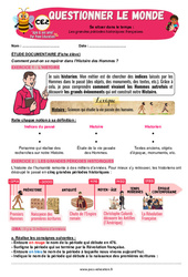 Les grandes périodes historiques françaises - Exercices - Apis & ses amis : 3eme Primaire - PDF à imprimer