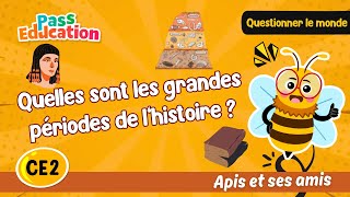 Quelles sont les grandes périodes de l’histoire ? - Vidéo - Apis & ses amis : 3eme Primaire
