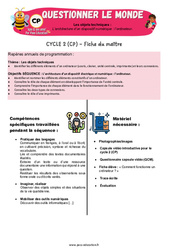L’ordinateur - Architecture d’un dispositif numérique - Séquence + vidéo - Apis & ses amis : 1ere Primaire