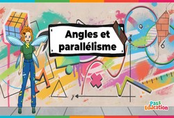 Angles et parallélisme - Vidéo pédagogique - La Fée des Maths : 1ere, 2eme, 3eme Secondaire