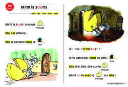 Mimi la souris - Lecture interactive  -  Luminéo - Niveau 1 - À essayer gratuitement : 1ere Primaire