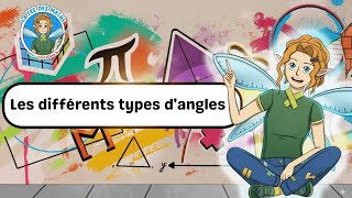 Les différents types d'angles - Vidéo - La Fée des Maths : 1ere, 2eme, 3eme Secondaire