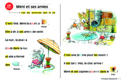 Mimi et ses amies - Lecture interactive  -  Luminéo - Niveau 1 : 1ere Primaire