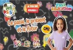 Le passé, le présent et le futur - Exercices en vidéo - Défi 5/5 : 5eme Primaire