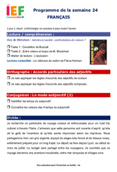 IEF Instruction En Famille, École à la maison pour la Semaine 24 - école à la maison IEF - Fiches  : 2eme Secondaire