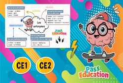 Donner le contraire d'un mot - Carte mentale en vidéo : 3eme Primaire