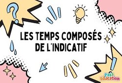Vidéo Les temps composés de l'indicatif - Vidéo pédagogique : 1ere Secondaire