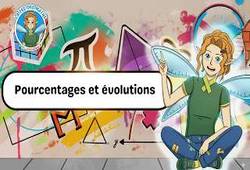 Pourcentages et évolutions - Vidéo - La Fée des Maths : 2eme, 3eme Secondaire
