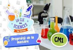 Propriété de la matière - Quiz - La Clé des Sciences : 4eme Primaire