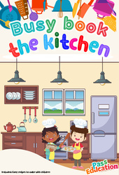 The kitchen - Fichier d’activités - Anglais : 3eme Maternelle - Cycle Fondamental - PDF à imprimer