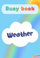 Weather - Fichier d’activités - Anglais : 3eme Maternelle - Cycle Fondamental - PDF à imprimer