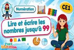 Lire, écrire et décomposer les nombres jusqu'à 99 - Vidéo pédagogique : 2eme Primaire