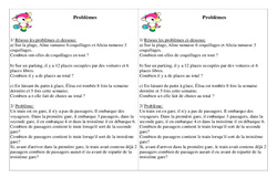 Problèmes - Exercices calcul - Mathématiques : 2eme Primaire - PDF à imprimer