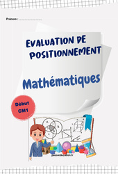Mathématiques - Examen Evaluation diagnostique de début d'année : 4eme Primaire - PDF à imprimer