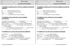 Etre, avoir - Présent - Exercices Corrigés : 3eme Primaire - PDF à imprimer