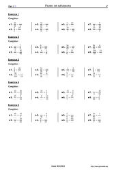 Fractions égales - Exercices corrigés - Mathématiques - Soutien scolaire : 1ere Secondaire - PDF à imprimer
