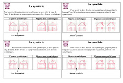 Symétrie - Cours, Leçon : 2eme Primaire - PDF gratuit à imprimer