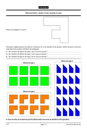 Aires - Grandeurs et mesures - Cours - Exercices - Mathématiques : 6eme Primaire - PDF à imprimer