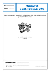 Fichier d'autonomie - Travail en autonomie en classe : 5eme Primaire - PDF à imprimer