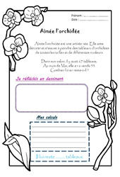 Exercice Situations problèmes - Ce1 - Petites histoires imaginaires  - PDF à imprimer