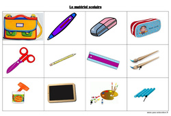 Matériel scolaire - Imagier : 1ere, 2eme, 3eme Maternelle - Cycle Fondamental - PDF à imprimer