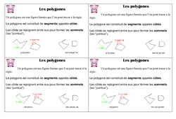 Polygones - Cours, Leçon : 2eme Primaire - PDF gratuit à imprimer