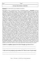 Composition de l’air - Exercices corrigés - Physique - Chimie : 2eme Secondaire - PDF à imprimer