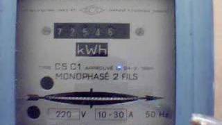 Vidéo Compteur électrique - Mesure de l’énergie électrique - Vidéos pédagogiques - Physique - Chimie : 3eme Secondaire