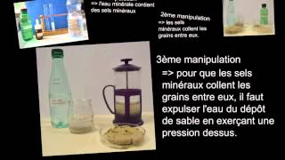 Roches sédimentaires - Mémoire des paysages anciens - Vidéos pédagogiques - Géologie - SVT : 1ere Secondaire